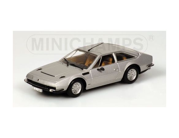 Minichamps PM400103400 LAMBORGHINI JARAMA 1974 SILVER 1:43 Modellino