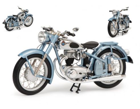 Schuco SH6584 HOREX REGINA BLUE 1:10 Modellino
