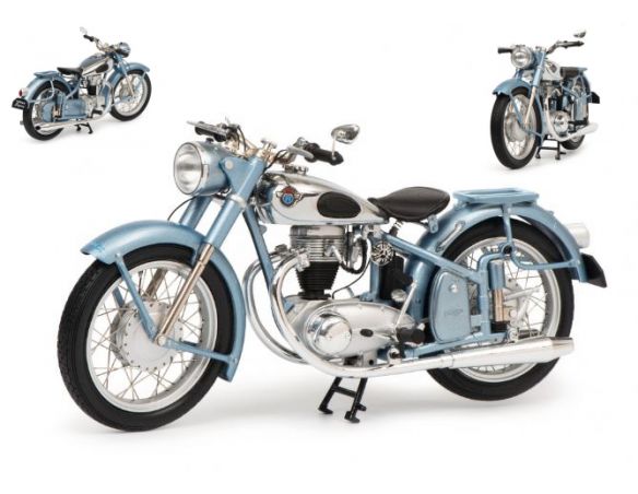 Schuco SH6584 HOREX REGINA BLUE 1:10 Modellino