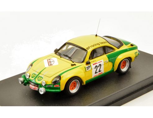 Trofeu TFRRBE06 ALPINE A110 YPRES N.22 RALLY 1976 ROOTHAERT/NIJS 1:43 Modellino