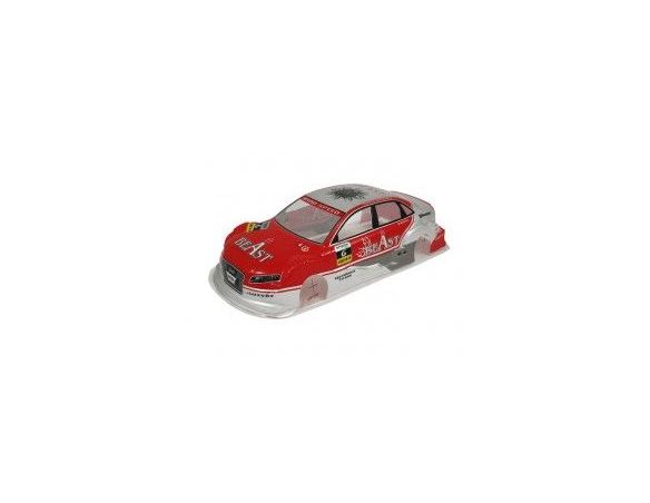 Radio Kontrol Imax Q321058 Plastico Carrozzeria Audi rossa 1:10