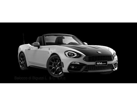 Ixo model MOC294 FIAT 124 SPIDER TURISMO WHITE 1:43 Modellino