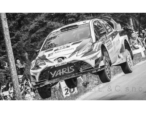 Ixo model RAM656 TOYOTA YARIS WRC N.12 RALLY FINLAND 2017 LAPPI-FERM 1:43 Modellino