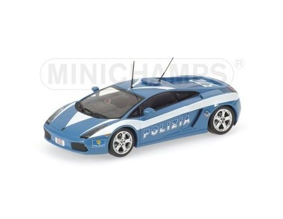 Minichamps PM400103590 LAMBORGHINI GALLARDO POLIZIA 1:43 Modellino