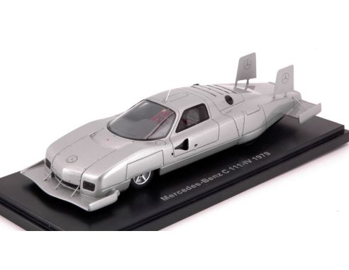 Neo Scale Models NEO47205 MERCEDES C111-IV 1978 SILVER 1:43 Modellino