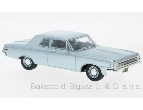 Neo Scale Models NEO47220 DODGE 330 SEDAN 1964 MET.LIGHT BLUE 1:43 Modellino