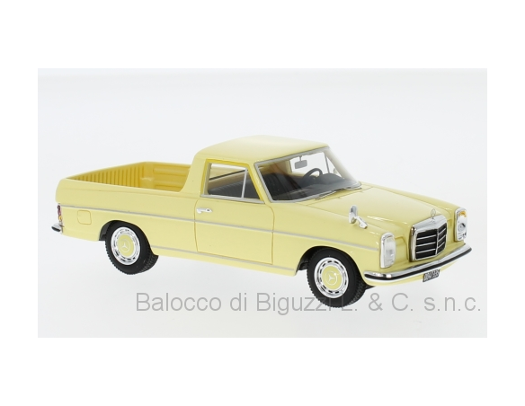Neo Scale Models NEO47335 MERCEDES W115 PICK-UP ARGENTINA 1974 LIGHT YELLOW 1:43 Modellino