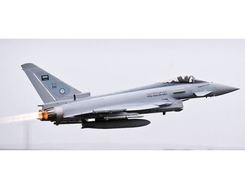 Herpa 554343 Royal Saudi Air Force Eurofighter Typhoon 10 Squadron 1:200 Model