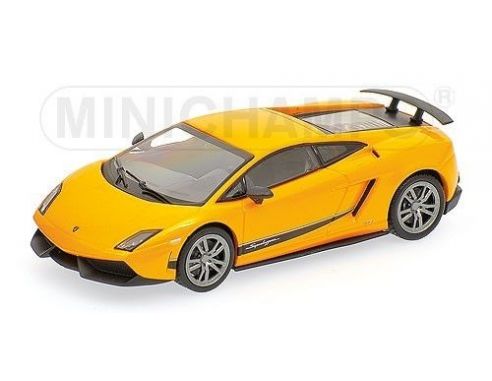 Minichamps PM400103841 LAMBORGHINI GALLARDO LP570-4 SUPERLEGGERA 2011 ORANGE 1:43 Modellino