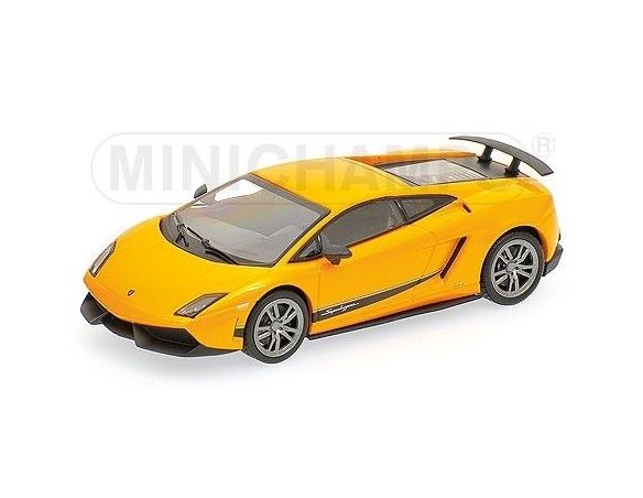 Minichamps PM400103841 LAMBORGHINI GALLARDO LP570-4 SUPERLEGGERA 2011 ORANGE 1:43 Modellino