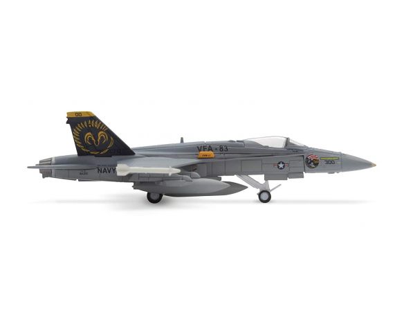 Herpa 552523 US Navy VFA-83 McDonnell Douglas F/A-18C Hornet Rampagers CAG-Bird
