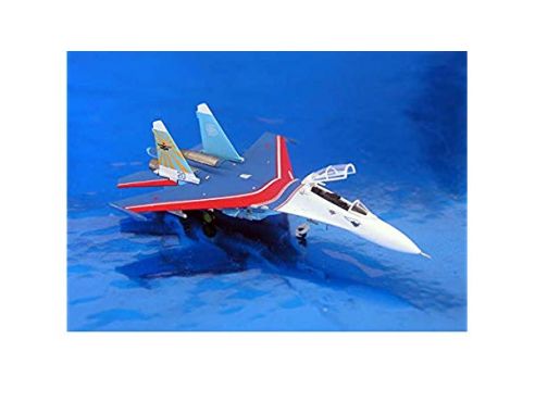 Herpa 551816 Russian Knights Sukoi SU-27UB Cockpit open Aereo 1:200 Modellino