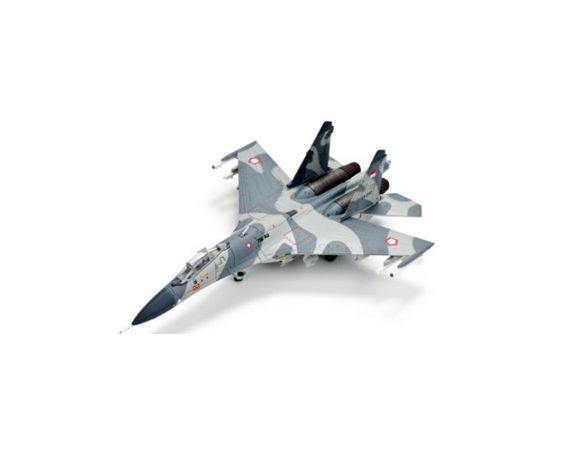 Herpa 553650 Indonesian Air Force Sukhoi SU-27 11th Fighter Squadron 1:200 Model