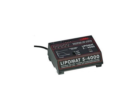 Robbe 8496 Lipomat 5-400 Caricabatterie celle singole e bilanciatore Scatola rovinata