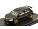 Abrex AB605D SKODA FABIA III R5 2015 BLACK 1:43 Modellino