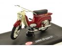 Abrex ABM011 MOTO JAWA PIONYR TYP 21 1967 TMAVE CERVENA 1:18 Modellino