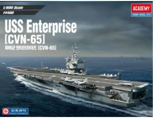 Accademy ACD14400 USS ENTERPRISE CVN-65 KIT 1:600 Modellino