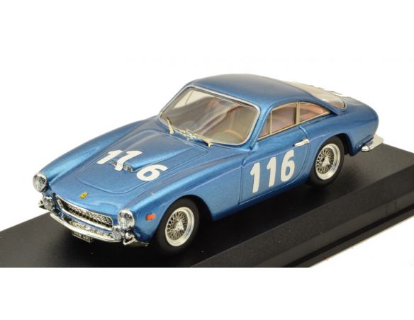 Best Model BT9129-2 FERRARI 250 GTL N.116 TARGA FLORIO 1965 BLOUIN-SAUER 1:43 Modellino