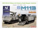 Dragon D3622 IDF M113 FITTERS & CHATA p FIELD REPAIR VEHICLE KIT 1:35 Modellino