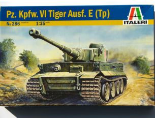 Italeri IT0286 TIGER I E/H1 KIT 1:35 Modellino