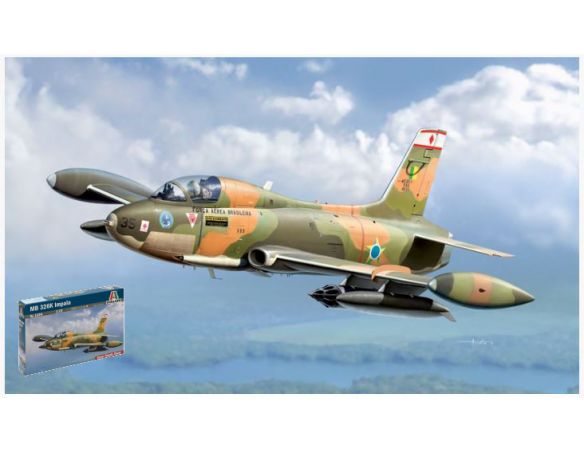 Italeri IT1334 MB 326 IMPALA KIT 1:72 Modellino