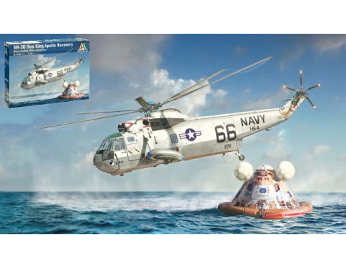 Italeri IT1433 ELICOTTERO SH-3 SEA KING KIT 1:72 Modellino