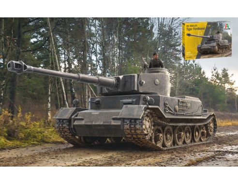 Italeri IT6565 VK 4501 (P) TIGER FERDINAND KIT 1:35 Modellino