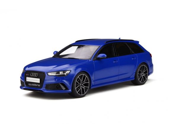 Ixo model GT719 AUDI RS6 PERFORMANCE NOGARO EDITION BLUE 1:18 Modellino