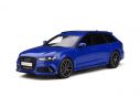 Ixo model GT719 AUDI RS6 PERFORMANCE NOGARO EDITION BLUE 1:18 Modellino