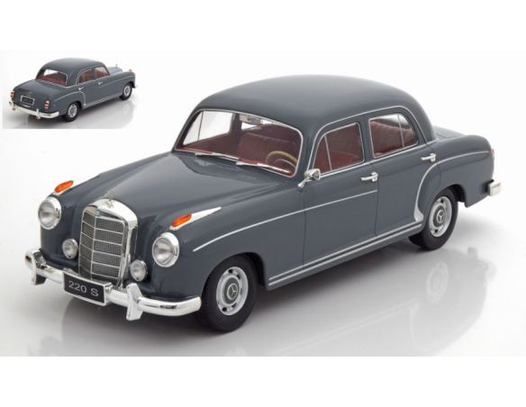 KK Scale KKDC180323 MERCEDES 220S LIMOUSINE (W180 II) GREY 1:18 Modellino