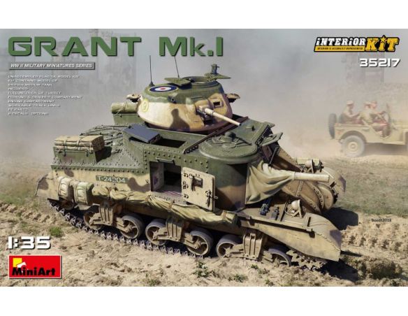 Miniart MIN35217 GRANT MK.I INTERIOR KIT 1:35 Modellino