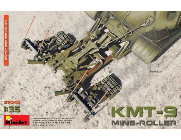 Miniart MIN37040 MINE ROLLER KMT-9 KIT 1:35 Modellino
