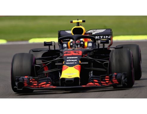 Spark Model S18354 RED BULL M.VERSTAPPEN 2018 N.33 WINNER MEXICAN GP 1:18 Modellino