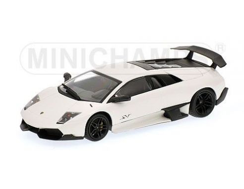 Minichamps PM400103941 LAMBORGHINI MURCIELAGO LP-670-4 SV WHITE 1:43 Modellino