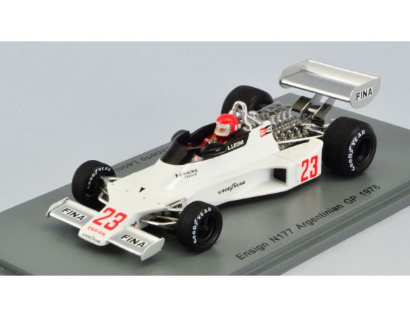 Spark Model S5302 ENSIGN N177 LAMBERTO LEONI N.23 DNF ARGENTINIAN GP 1:43 Modellino