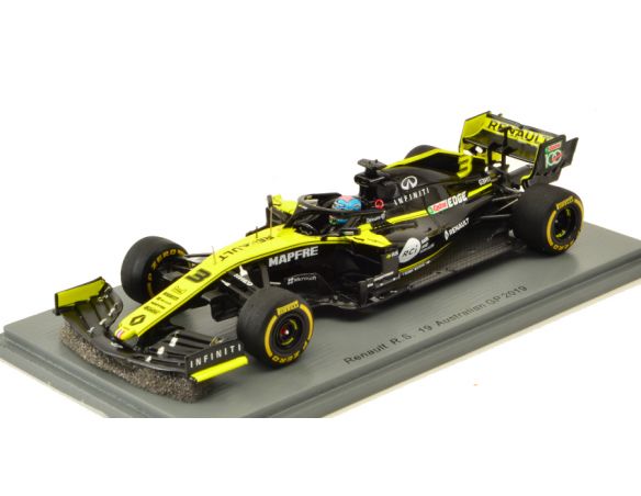 Spark Model S6075 RENAULT F1 D.RICCIARDO 2019 N.3 TBC GP 1:43 Modellino