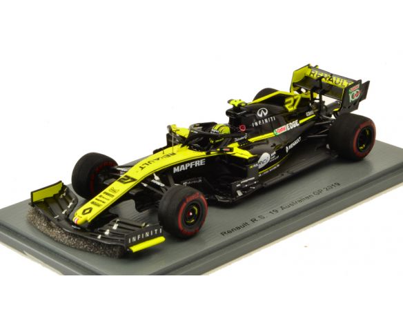 Spark Model S6076 RENAULT F1 N.HULKENBERG 2019 N.27 TBC GP 1:43 Modellino