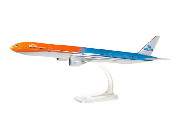 Herpa HP611275 BOEING 777-300ER KLM ORANGE PRIDE 1:200 Modellino