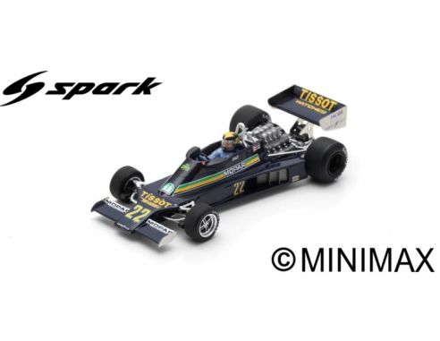 Spark Model S5303 ENSIGN N177 DEREK DALY 1978 N.22 DNF BRITISH GP 1:43 Modellino