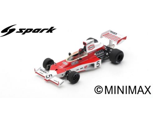 Spark Model S7147 MC LAREN M23 EMERSON FITTIPALDI 1974 N.5 5th MONACO GP 1:43 Modellino