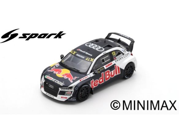 Spark Model S7801 AUDI S1 EKS RX QUATTRO N.13 WORLD RX GREAT BRITAIN A.BAKKERUD 1:43 Modellino