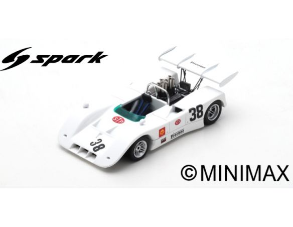 Spark Model SG389 BRM P167 N.38 WINNER INTERSERIE HOCKENHEIM 1971 BRIAN REDMAN 1:43 Modellino