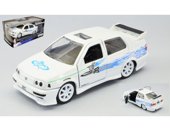 Jada JADA99592 JESSE'S VOLKSWAGEN JETTA FAST & FURIOUS WHITE 1:32 Modellino