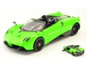Motormax MTM79354GN PAGANI HUAYRA ROADSTER 2018 GREEN 1:24 Modellino