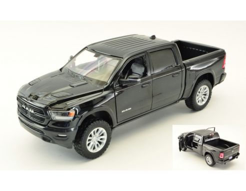 Motormax MTM79357BK DODGE RAM 1500 2019 BLACK 1:24 Modellino