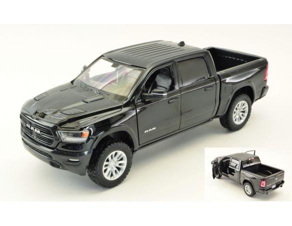 Motormax MTM79357BK DODGE RAM 1500 2019 BLACK 1:24 Modellino