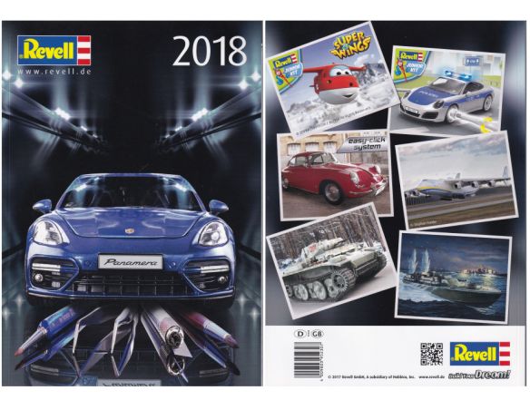 Revell RVCAT2018KIT CATALOGO REVELL 2018 PAG.111 Modellino
