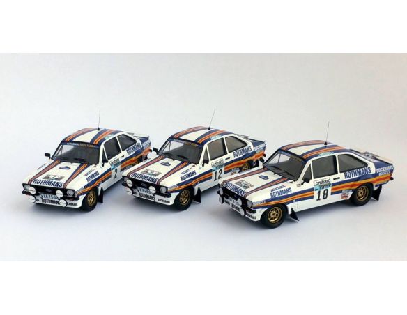 Trofeu TFRRUK17 FORD ESCORT MK2 N.18 RAC RALLY 1981 WILSON-HARRYMAN 1:43 Modellino