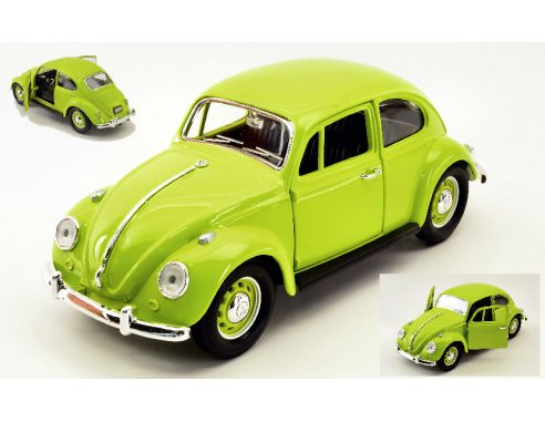 Hot Wheels LDC24202LGN VW BEETLE 1967 LIGHT GREEN 1:24 Modellino