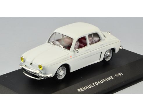 Solido SL4304300 RENAULT DAUPHINE 1961 WHITE 1:43 Modellino